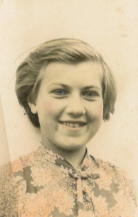 Marie Lauermannová v mládí