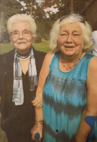 Eva Koutecká a její sestra Emma Schindlerová