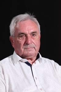 Pamětník při natáčení pro Post Bellum