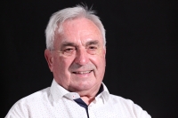 Karel Kavička při natáčení pro Post Bellum, 2022