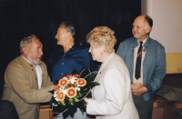 Gratulace k 80. narozeninám od Jiřího Materny Blance Čílové