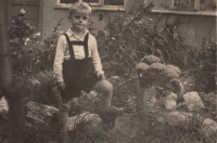 Jiří Drlík v pěti letech