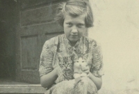 Marie Lauermannová v mládí