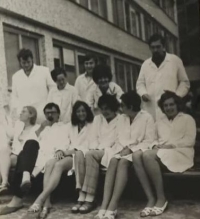 Michaela Piňosová s kolegy