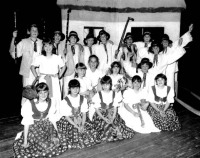 Taneční kroužek Plamínek, který pamětnice vedla