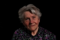 Anna Dusová při natáčení