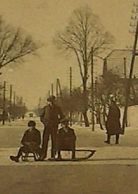 Dobová fotografie obce Pavlov  