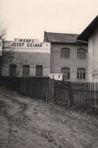 Budova jediného průmyslového podniku v Klimkovicích, dřevovýroba Gelnar