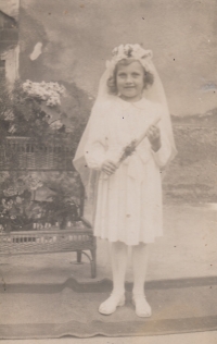 První svaté přijímání, Postřelmov, 1946