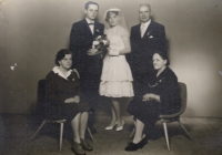 Svatba s Jiřím Lauermannem, 1964