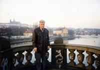 Miroslav Váša v Praze koncem 90. let