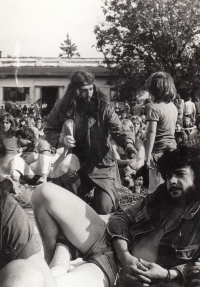 Utajený rockový festival v Žabčicích v roce 1982 - Viktor Hait