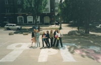 Faculty Day at the university. Donetsk, 2002