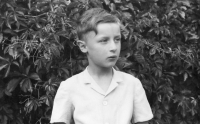 Bratr Jaroslav Bukovský v mládí