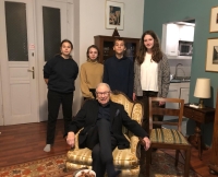 Peter Formánek s týmem z projektu Příběhy našich sousedů. 