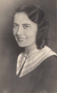 Maminka Anežka Chvátalová, rozená Kaňáková