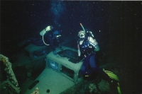 Petr Mamula - potápění, 90. léta 20. stol.