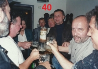 Petr Mamula (třetí zprava), 1997