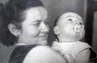 Bohuslava Slobodová s dcerou Bohuslavou