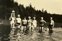 Návštěva Zieglerů z Vídně, Nové Hrady, 30. léta