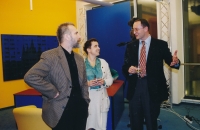 Jan Obrman s předsedou RRTV, 2009