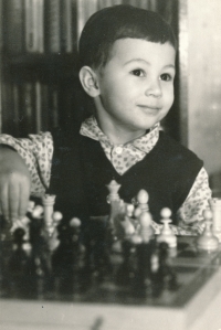 Denis u šachovnice, Moskva, prosinec 1972