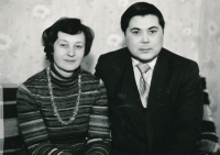 Matka Rimma Ivanovna a otec Boris Nikolajevič Bilunov, Moskva, 1984.