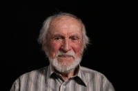 Stanislav Synek na natáčení v Praze