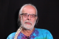 Petr Bukva při natáčení pro Paměť národa, 31. května 2024, Olomouc