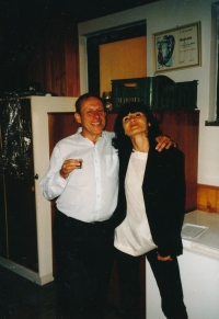 Pamětnice s manželem Eduardem Bryndou