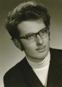 Maturitní foto Jaroslava Krause, rok 1969