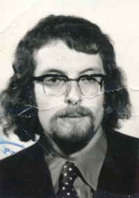 Jaroslav Kraus na studiích v Bratislavě, rok 1972