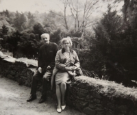 Rodiče pamětníka, Jindřich a Helena Šoltysovi, 1969