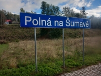 Nádraží v Polné na Šumavě, 2024