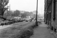 Krásné Březno v Ústí nad Labem vyfocené Evou Sedlářovou při první cestě do Československa po emigraci, první polovina 80. let