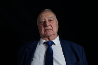 Jan Matějíček při natáčení pro Paměť národa v roce 2025