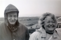 Bohuslava Slobodová na dovolené v Irsku s manželem v roce 2007