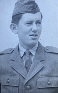 Syn Erich Bialas jako vojín, Jelšava, 20. září 1967