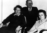 Alena Chyská s rodiči