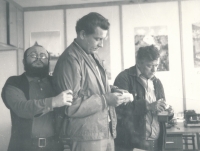 Arnošt Goldflam rozpočtářem v Královopolské strojírně 1969