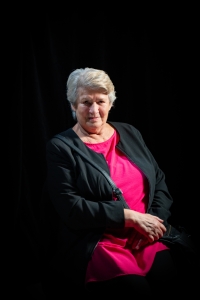 Agnesa Búřilová počas dokumentovania v roku 2024