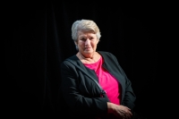 Agnesa Búřilová počas dokumentovania v roku 2024