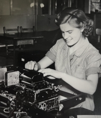 Marie Procházková v n.p. Svit Gottwaldov, 60. léta