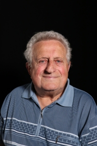 Václav Soldát při natáčení