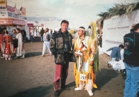 Jan Wirth na cestě po USA, 90. léta 