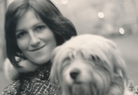 Jana Budíková se psem