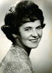 Jarmila Bílková v roce 1956