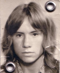 Jiří Louvar na fotografii z občanského průkazu