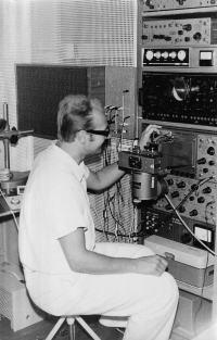 V elektrofyziologické laboratoři, 1968