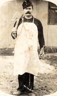 Pradědeček Jan Cais na vojně